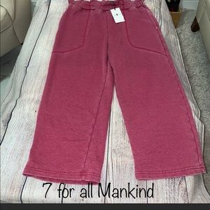 7 for All Mankind women’s joggers pants. Size L